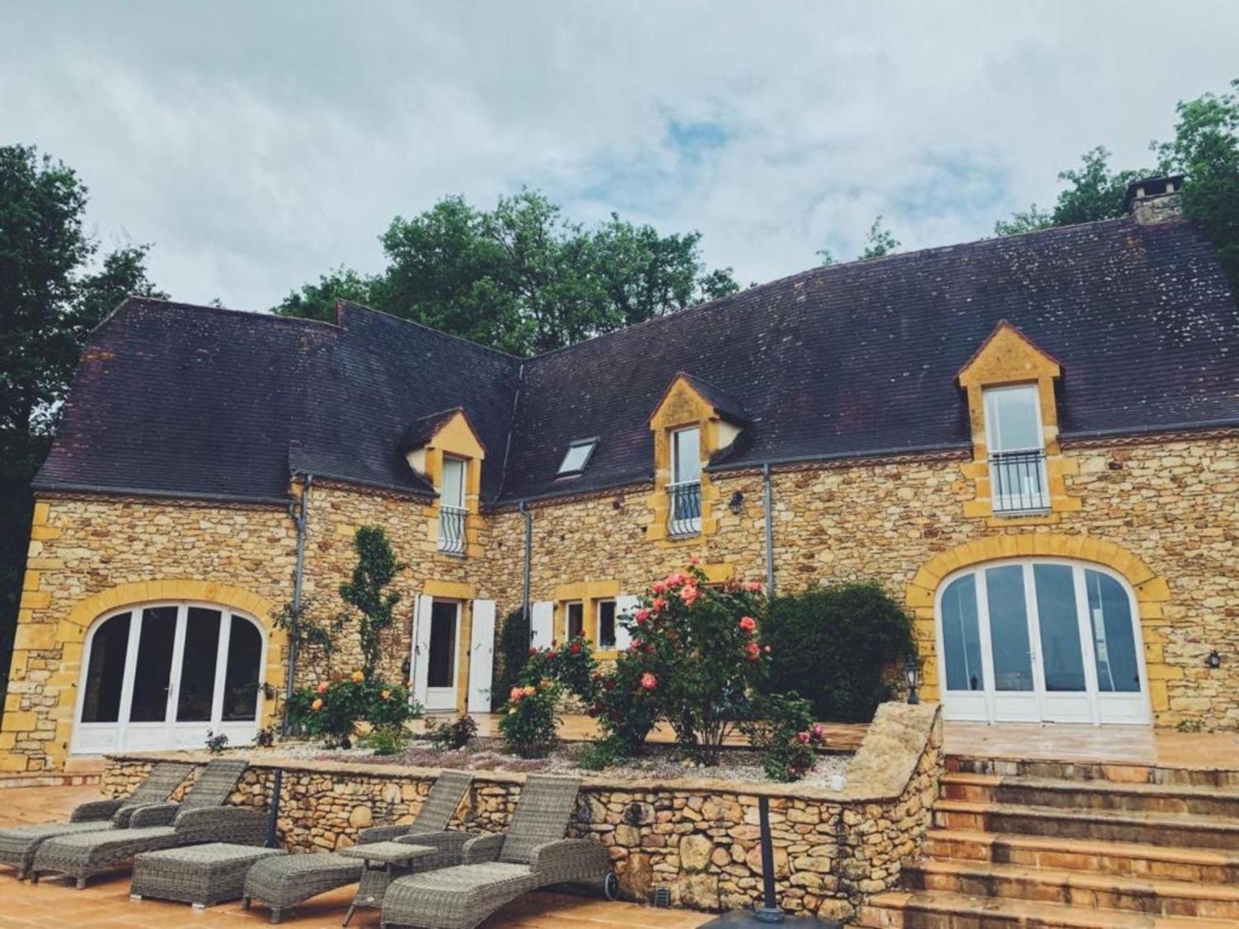 Luxury Chateau W. Pool & Hot Tub In Dordogne 베이냑 에 카즈낙 외부 사진